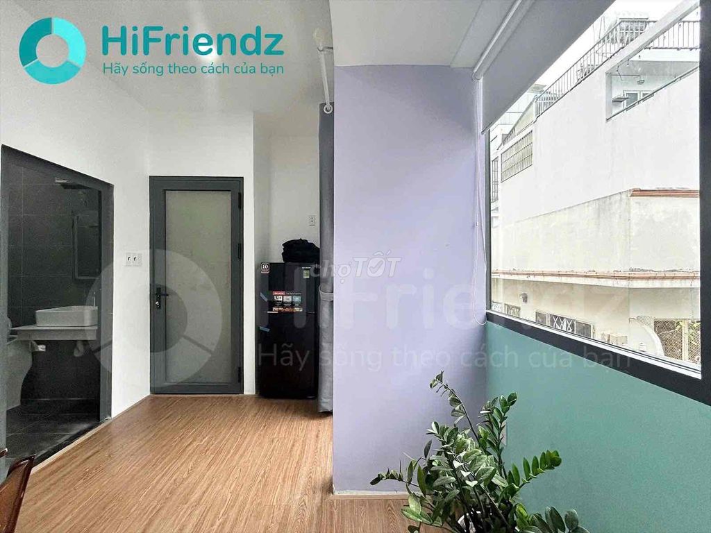 Two balcony bedrooms - new kitchen-full of super-wide furniture right in District 10