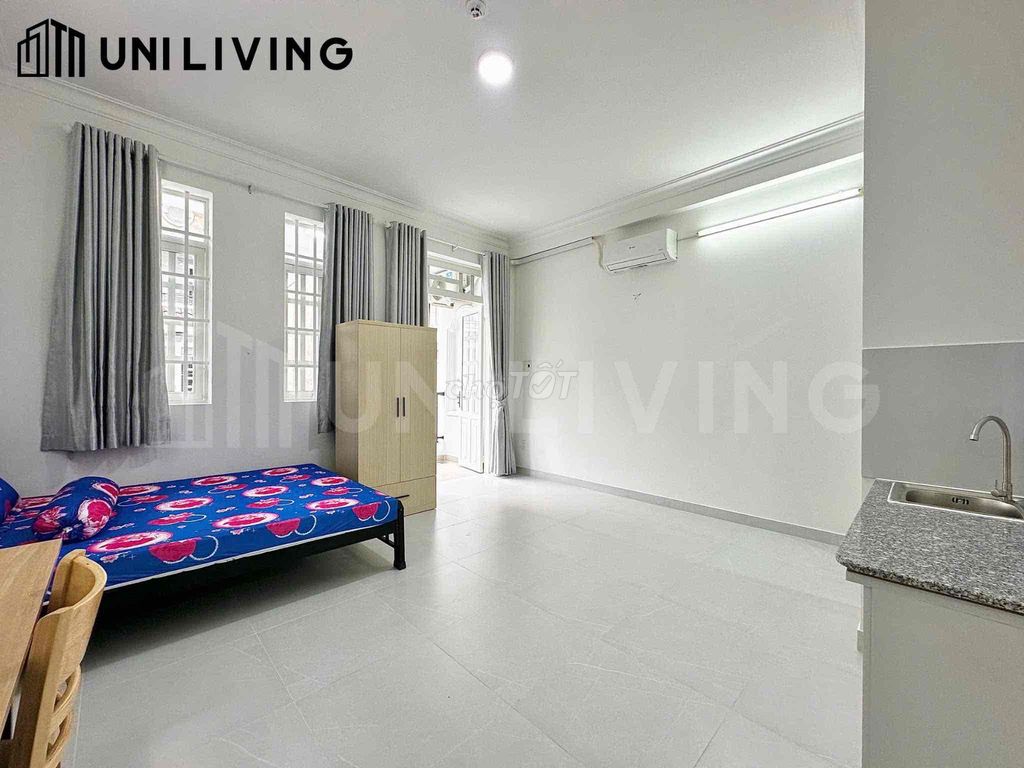 District 2 rents a new home service apartment, takes a pet, Lương Định Của.