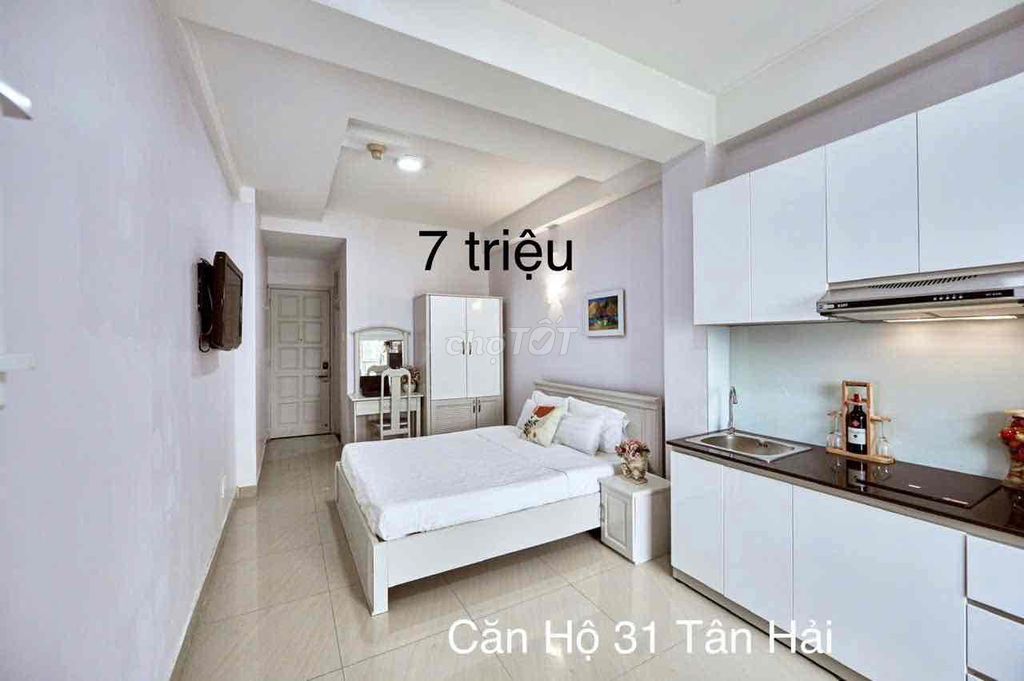 The full interior service apartment, a super open window, near the airline academy