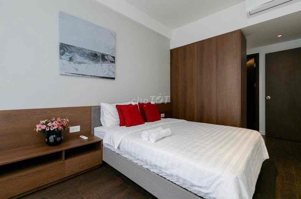 The apartment is two The Tresor bedrooms full of furniture