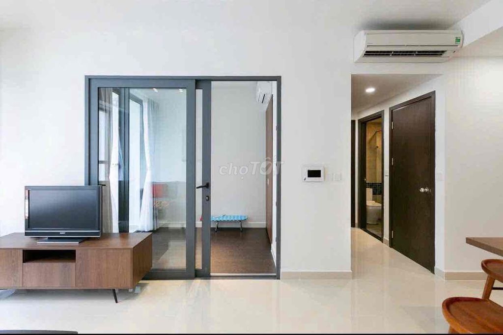The apartment is two The Tresor bedrooms full of furniture
