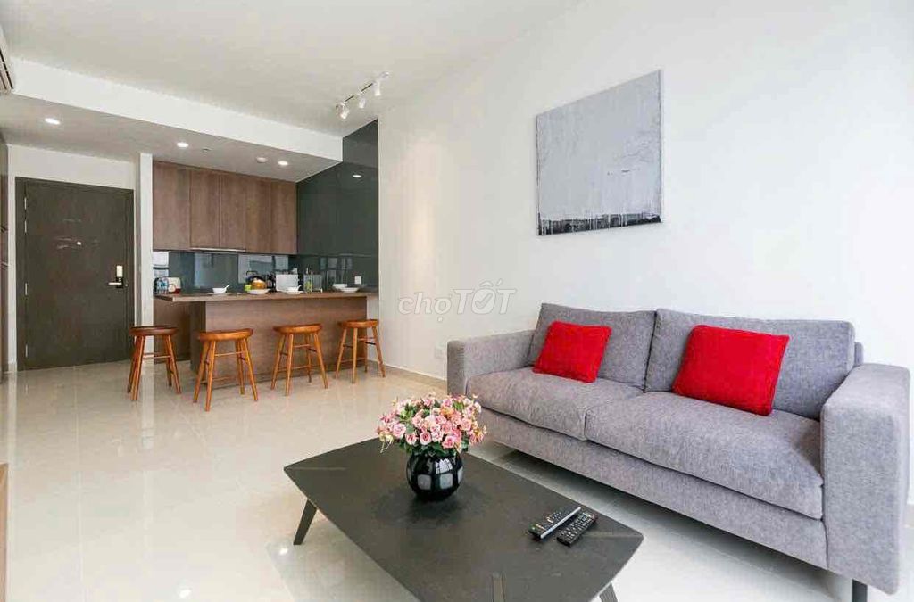 The apartment is two The Tresor bedrooms full of furniture
