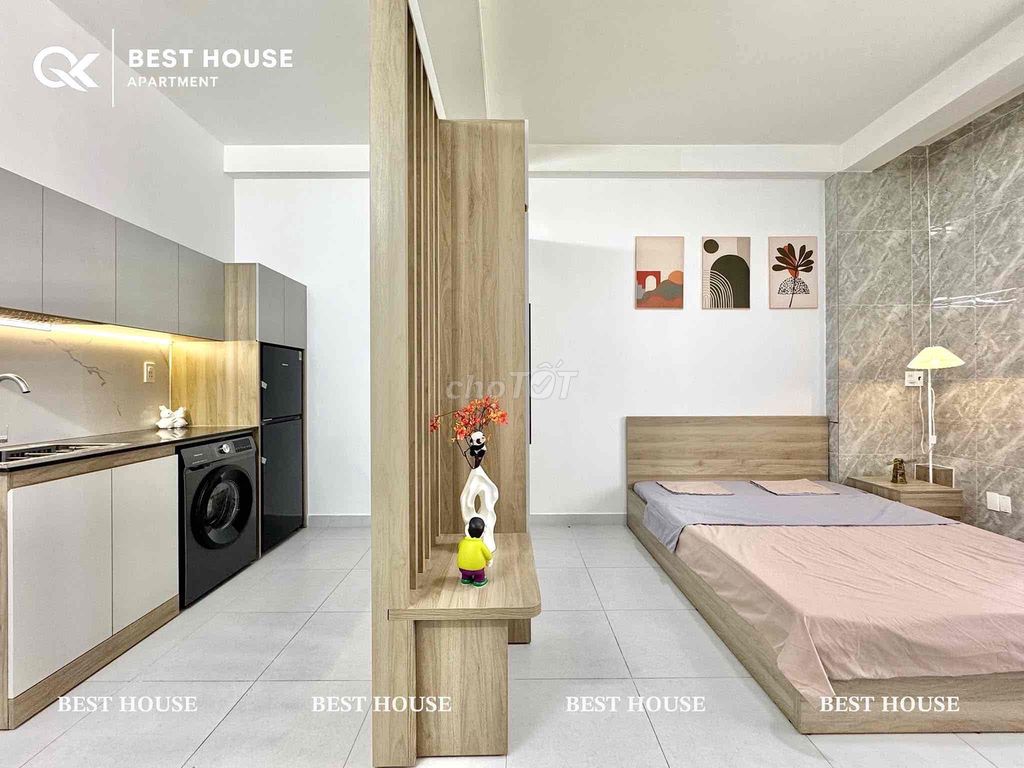 Private washing machine apartment.