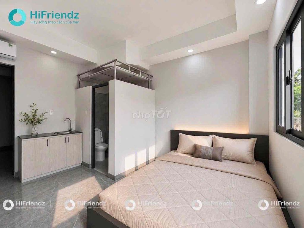 The new Bancol service apartment is 100 percent right at Lê Văn Sỹ District 3 Fullland Highest.