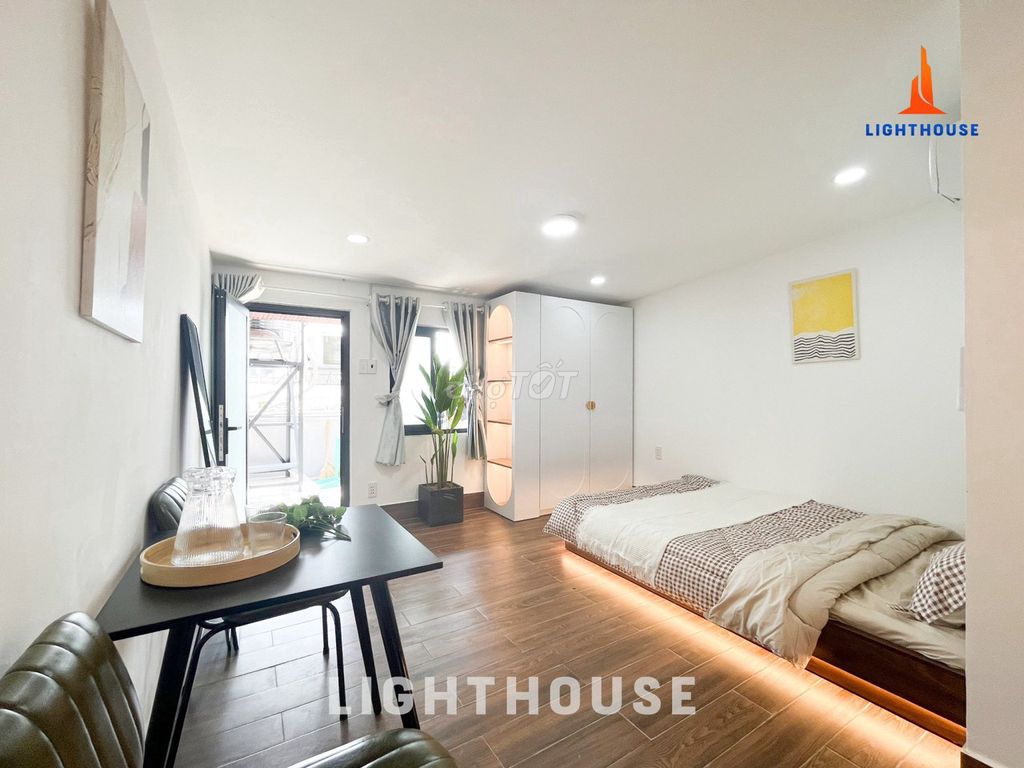 Rent a new full-in-house apartment. It's built right byart Gò Vấp.