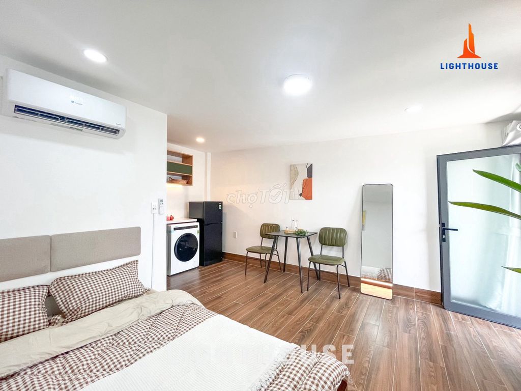 Rent a new full-in-house apartment. It's built right byart Gò Vấp.
