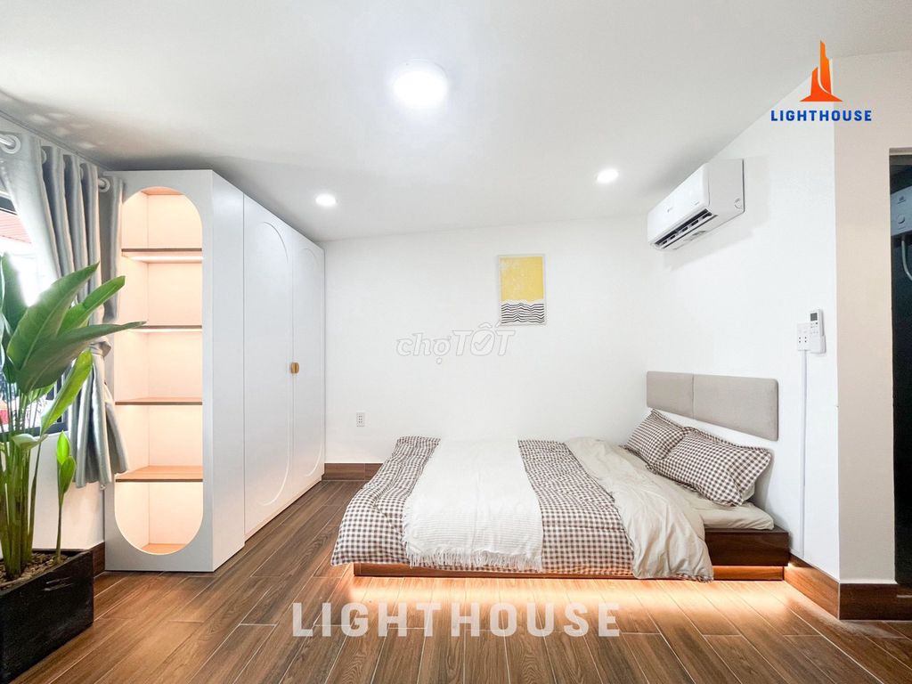 Rent a new full-in-house apartment. It's built right byart Gò Vấp.