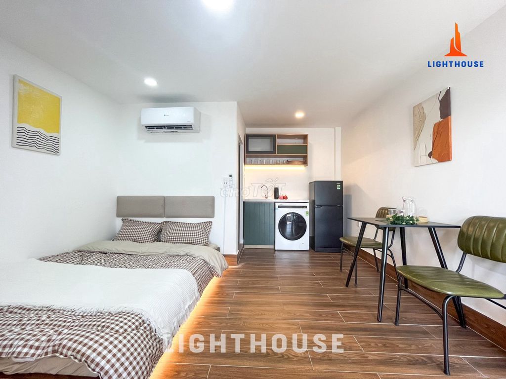 Rent a new full-in-house apartment. It's built right byart Gò Vấp.