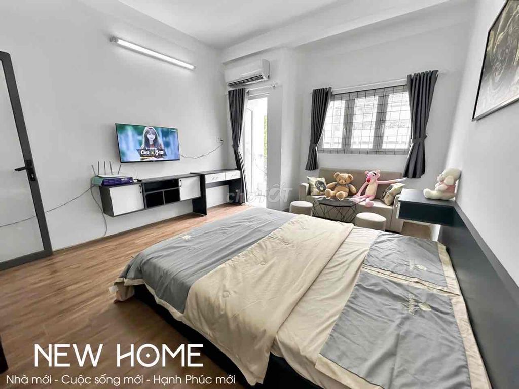 Rent the apartment one balcony mgr - cv Levi eight - Tân Định university