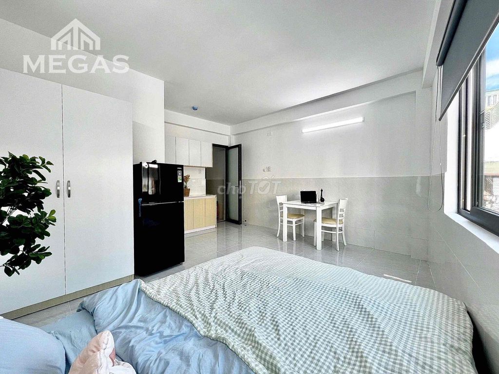 Renting studio full Lê Văn Sỹ County 3 near ueh, college.