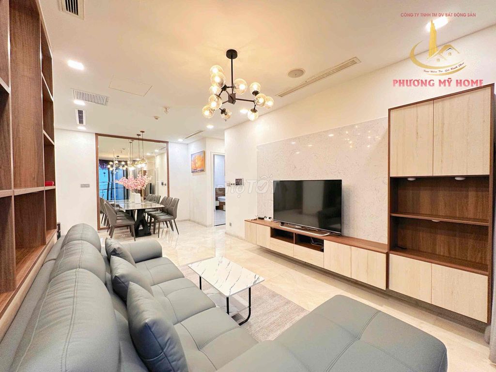Alomes Golden District 1 – 3 bedroom 105 M2 view landmark full interior 3 bedroom
