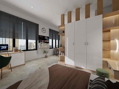 apartment 1 bedroom - full private washing machine.