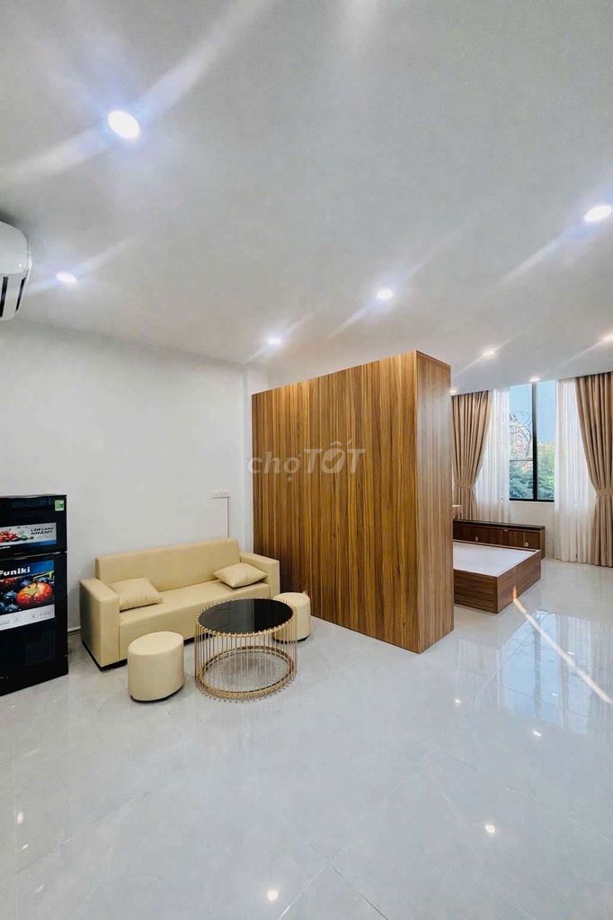 apartment 1 kitchen bedroom - window, balcony - Nơ Trang Long - Bình Thạnh