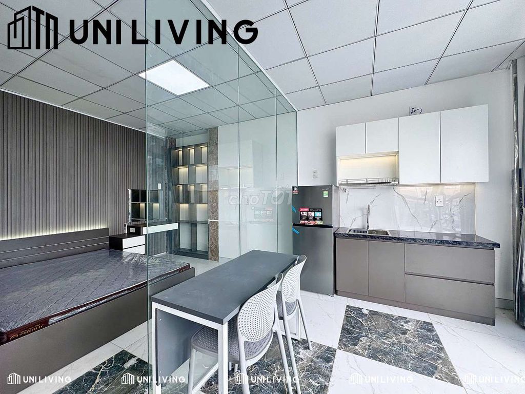 Rent Phan Xích Long-A new construction-full interior-sharing kitchen (40 M2)