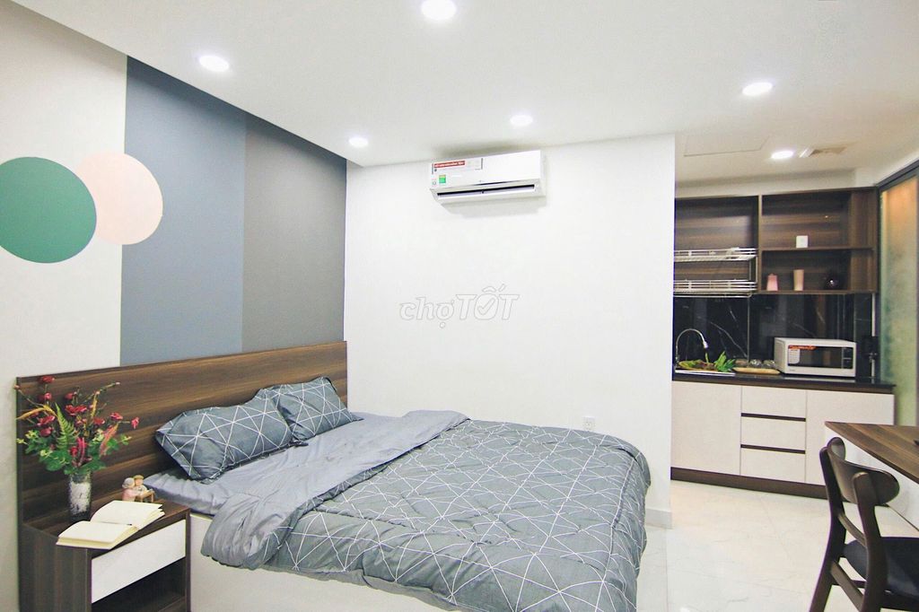 The private washing machine studio -- smart TV -- right at the University of hutech, pink bt.