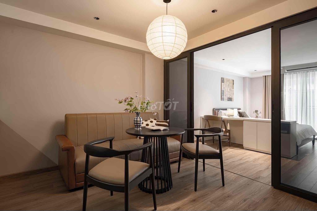 The 1st Bedroom - 45m2 full interior right at the center of Tân Định District 1.