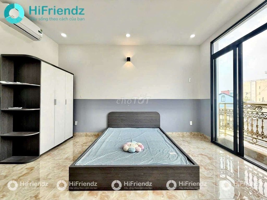 The mini apartment has a balcony full of new comforts built right here at aeon mall bt