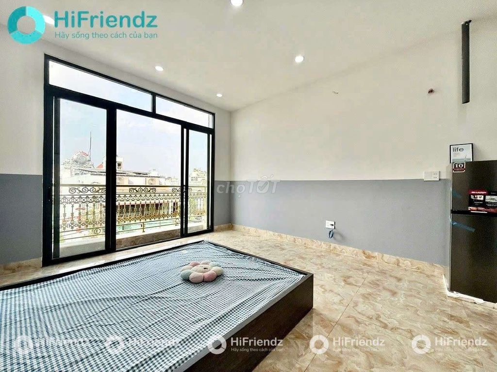 The mini apartment has a balcony full of new comforts built right here at aeon mall bt