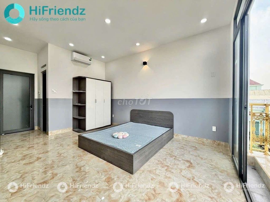 The mini apartment has a balcony full of new comforts built right here at aeon mall bt