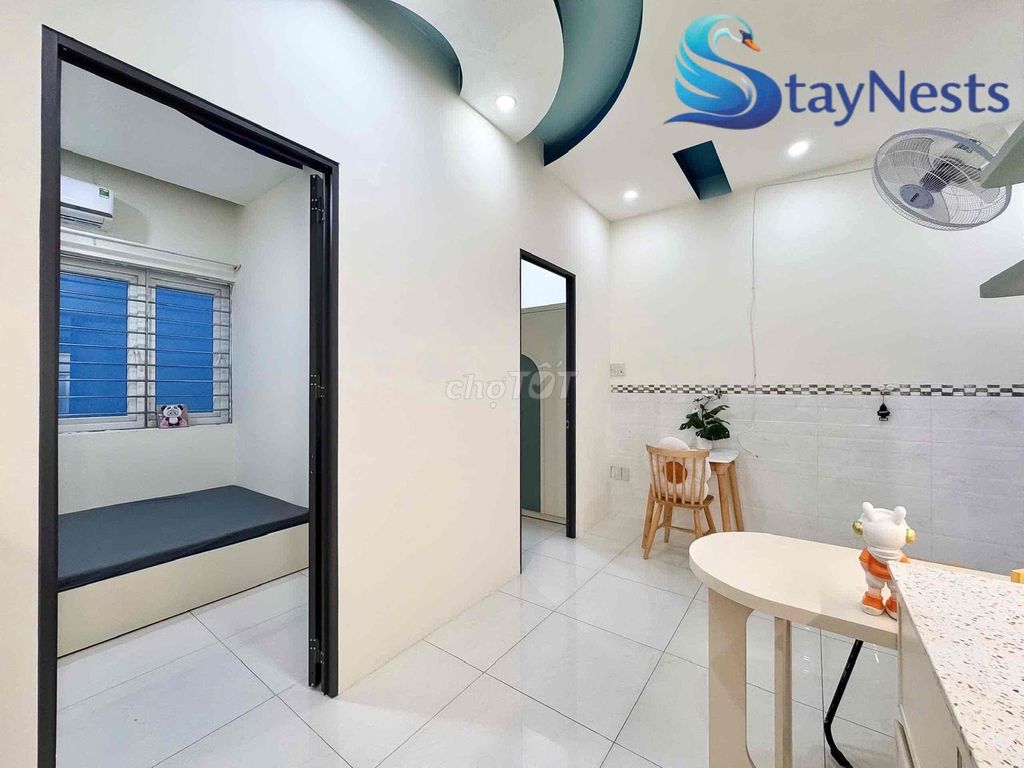 Two bedrooms - full interior - ground floor - free time