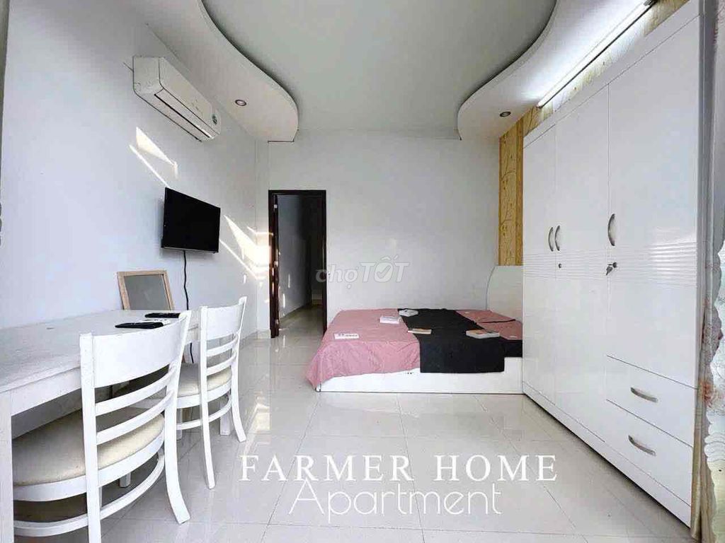 Rent a free-saltem balcony room full Lê Hồng Phong interior in District 10