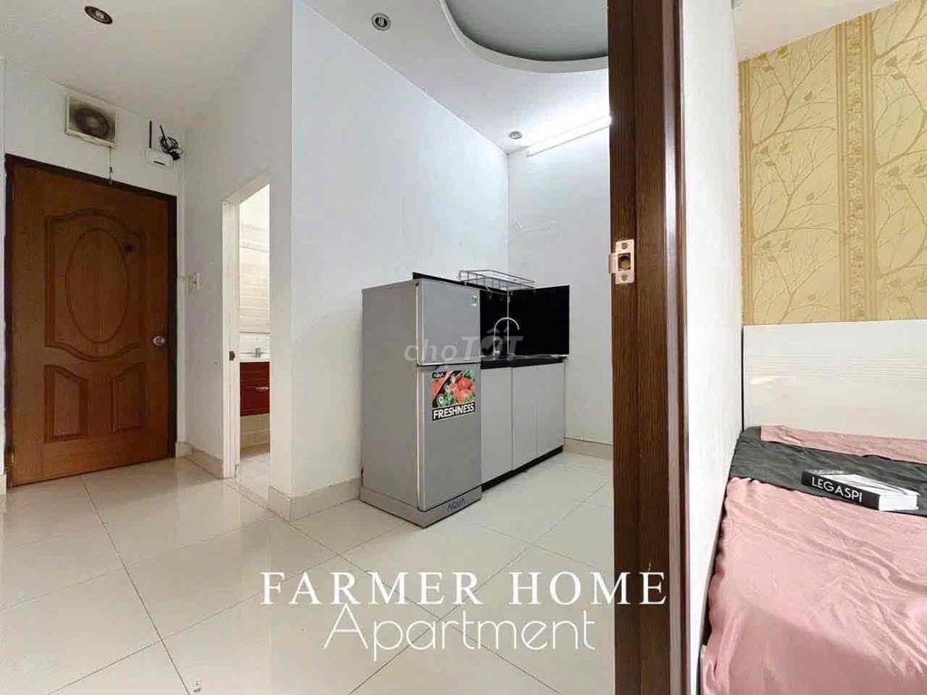 Rent a free-saltem balcony room full Lê Hồng Phong interior in District 10