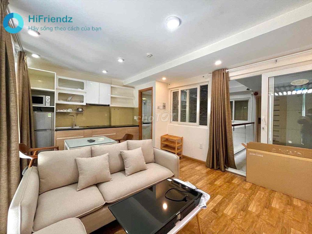 A comfortable room for a room full of facilities in downtown 2.