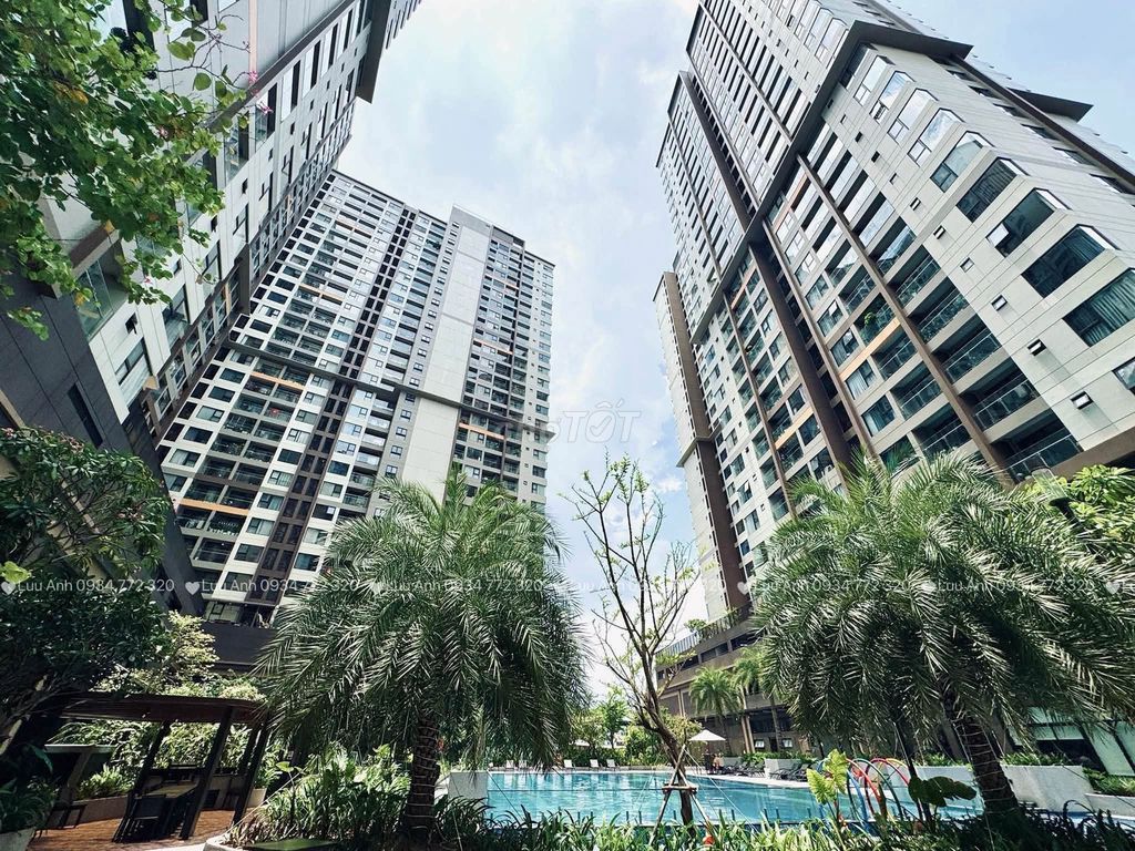Rent Akari City Võ Văn Kiệt 92m2 3 bedrooms 2 senior cabinet toilets