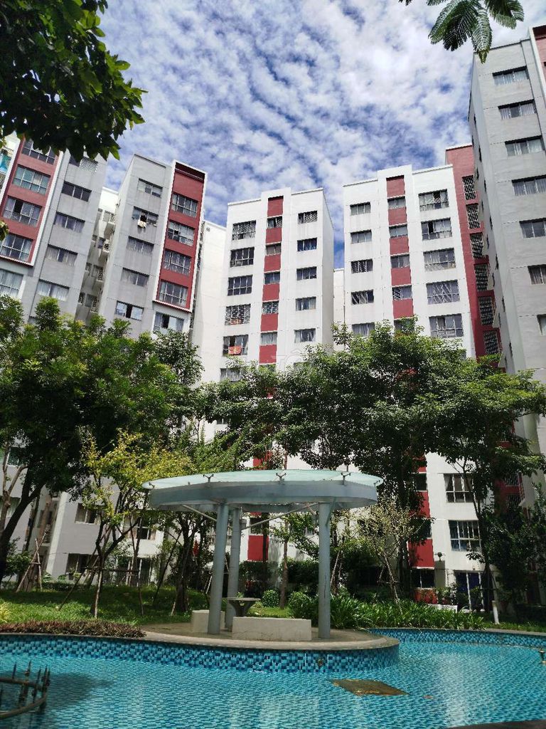Rent a Celadon City Tân Phú bedroom, the house is empty.