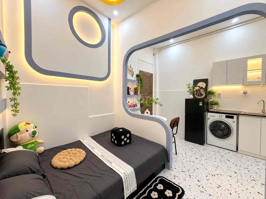 New plan. One bedroom. One living room.