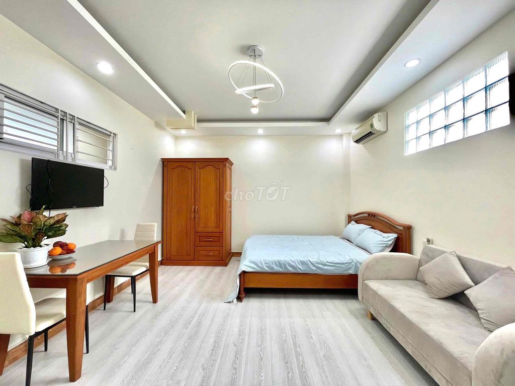 One kitchen bedroom Full Nguyễn Cửu Vân interior - machine elevator, private washing machine