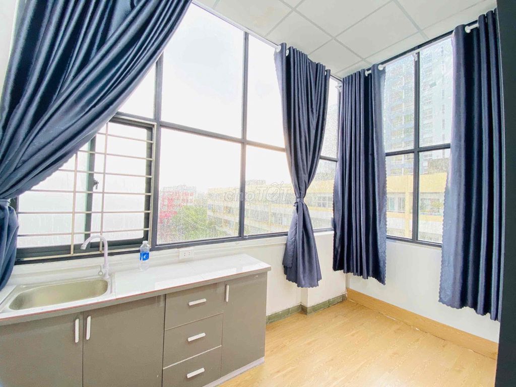 Two open-air bedrooms at the Seven-Seave Falls, University of the Constitution.