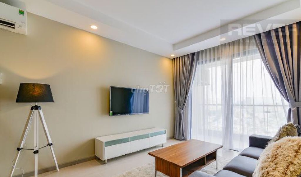 Rent the new Gold View two bedrooms, river view full of fine interiors available