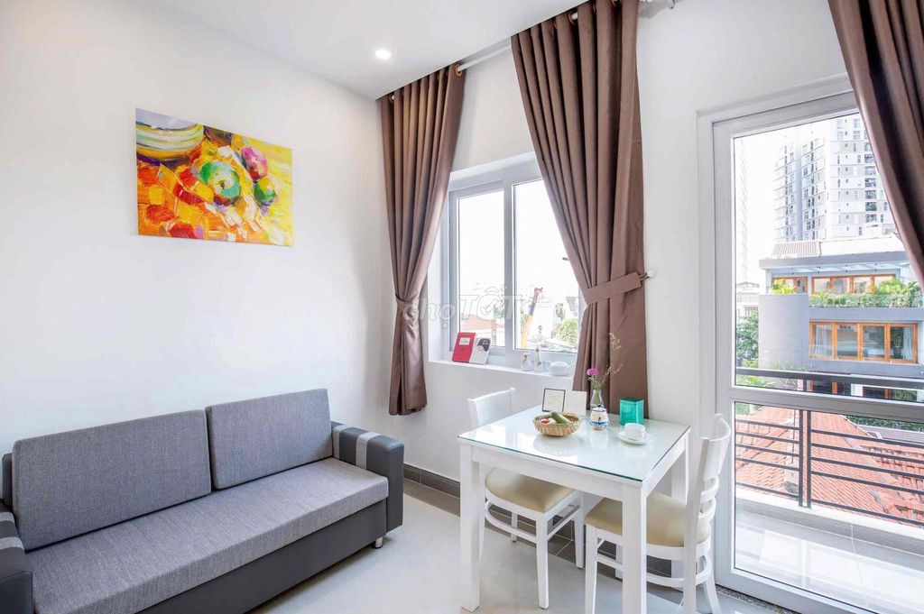 apartment 1 bedroom, view landmark at Bình Thạnh - also through District 1, District 2.