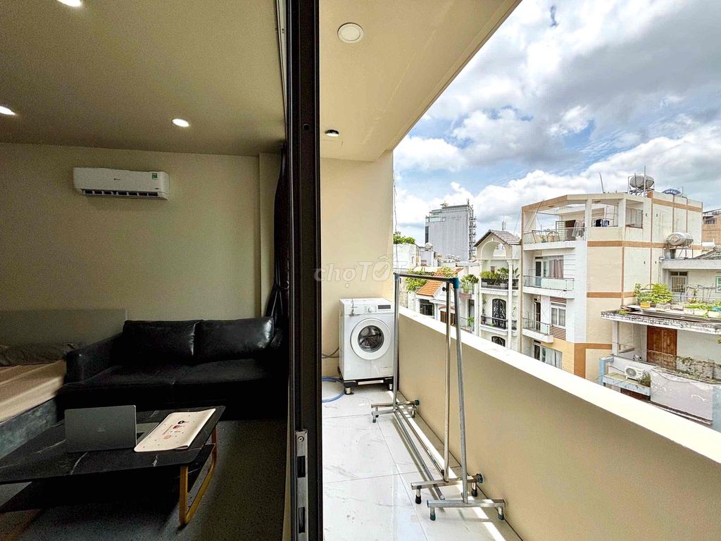 One bedroom - balcony, kitchen cup - there's private washing machine, full interior