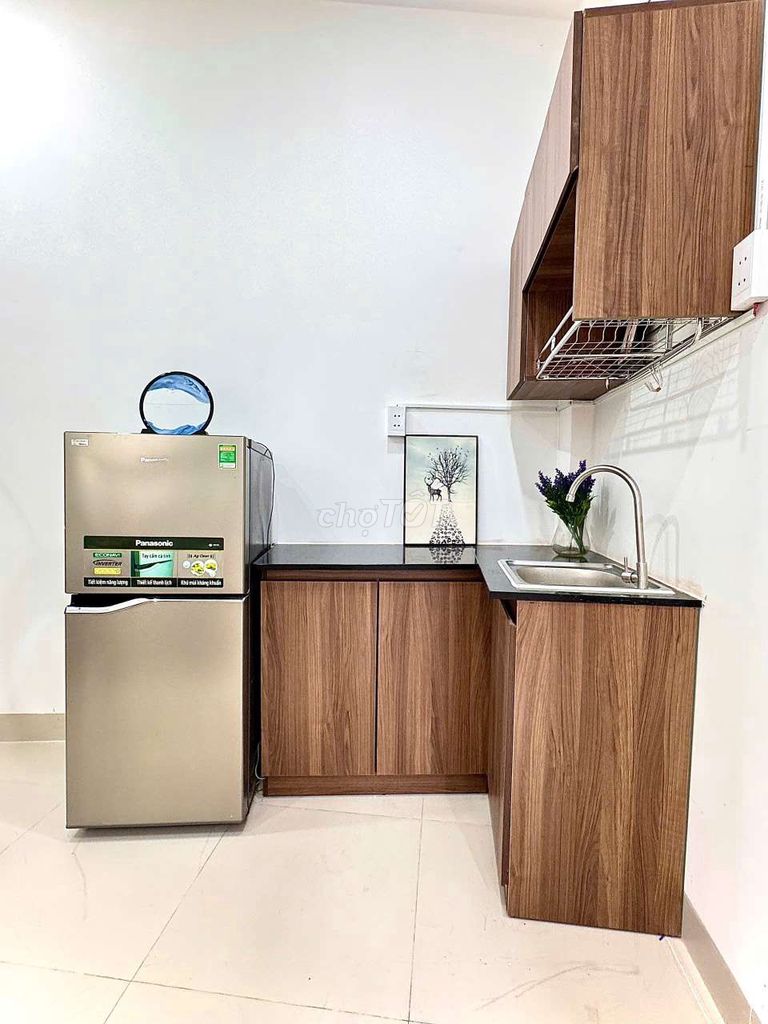 In one bedroom, 40 meters window.
