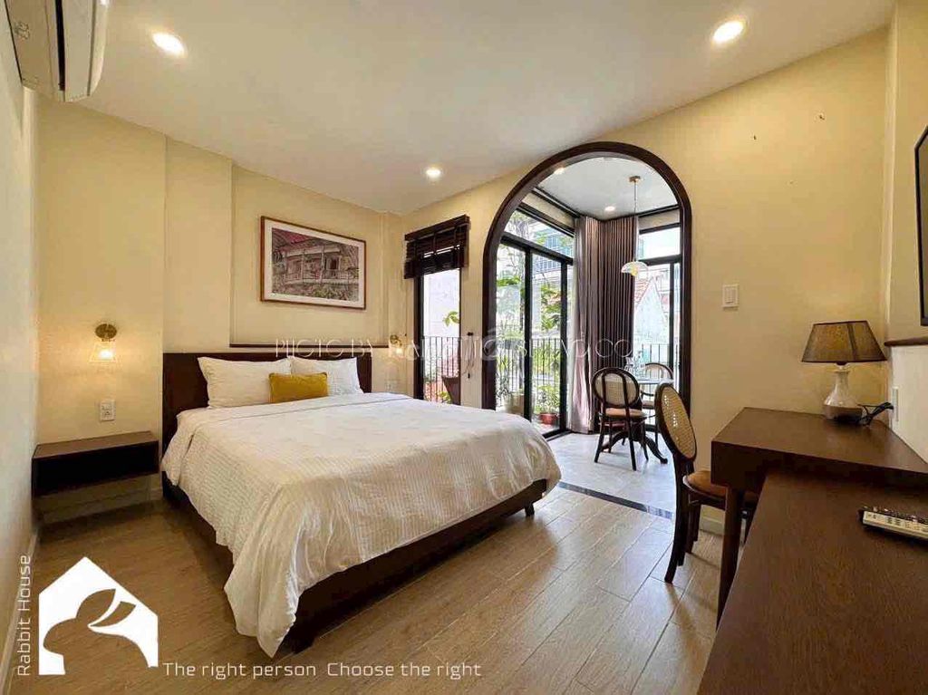 8.20,000 studio apartments - super-high balcony - full interior of District 7