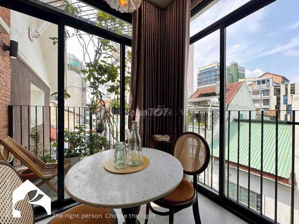 8.20,000 studio apartments - super-high balcony - full interior of District 7