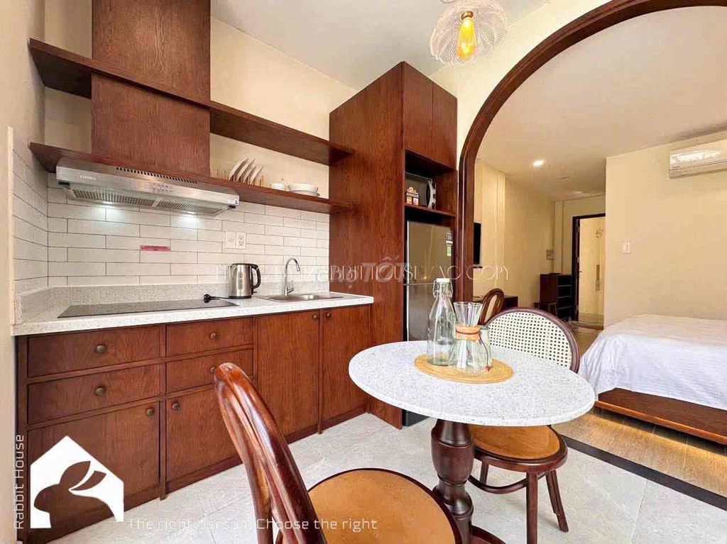 8.20,000 studio apartments - super-high balcony - full interior of District 7
