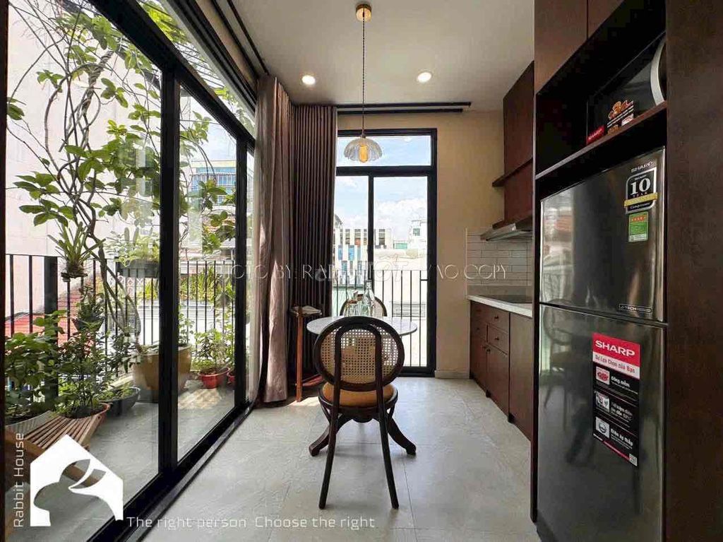 8.20,000 studio apartments - super-high balcony - full interior of District 7
