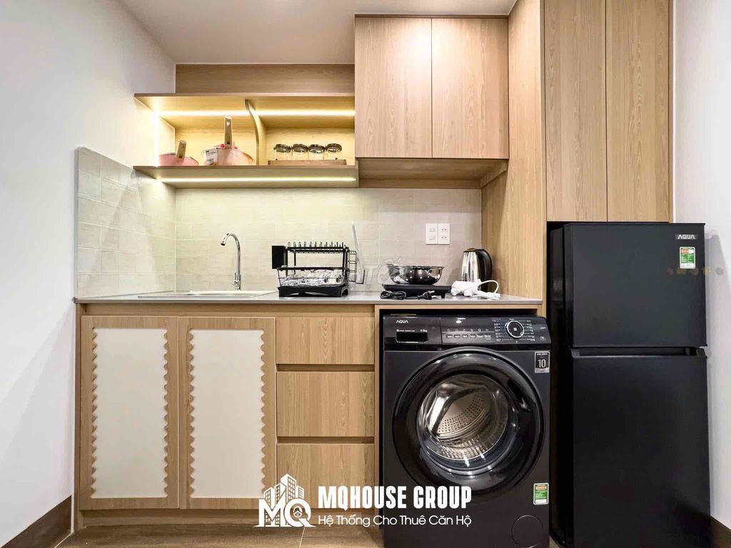 Rent a full interior studio on Diamond Island, District 2.