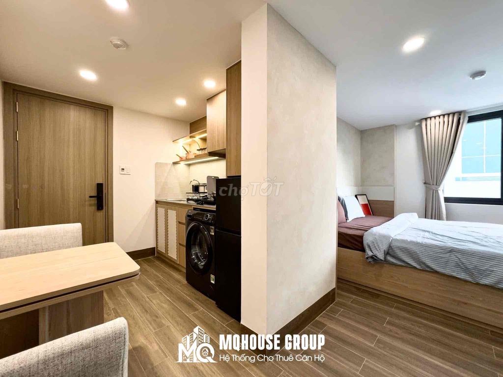 Rent a full interior studio on Diamond Island, District 2.