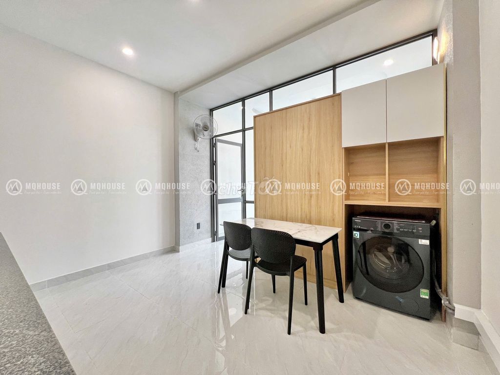 One bedroom. A beautiful balcony living room by the river and magic.