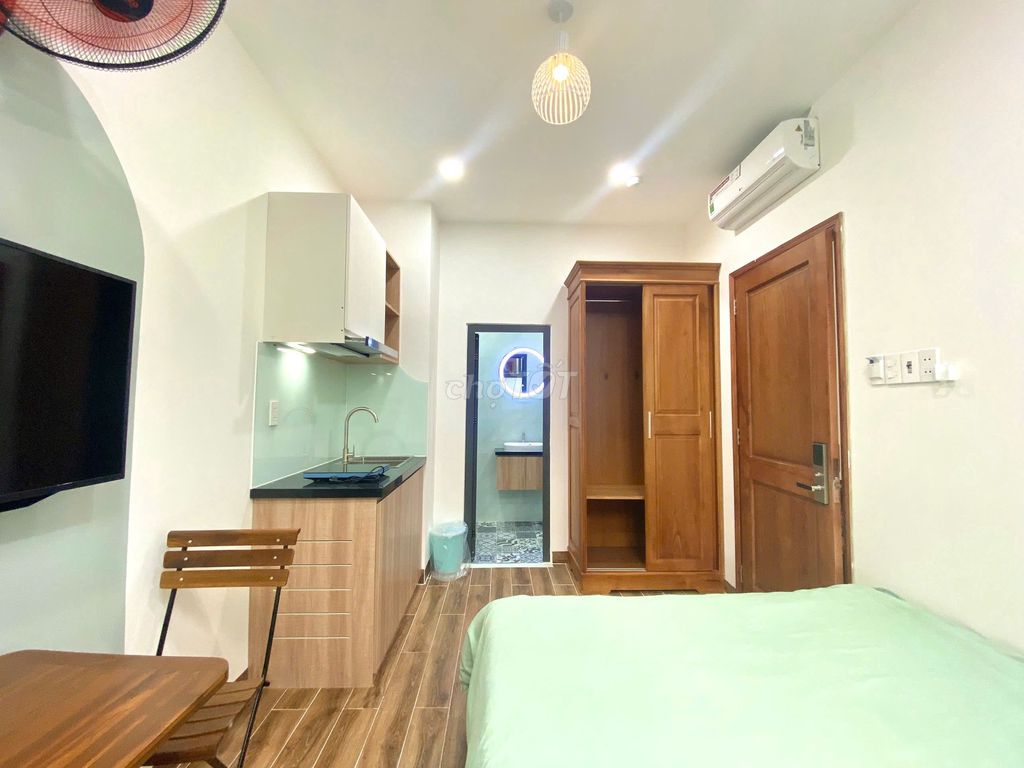 The new full interior service apartment