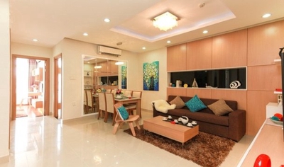 Rent a Nguyễn Văn Công Gò Vấp County Town apartment, full interior.