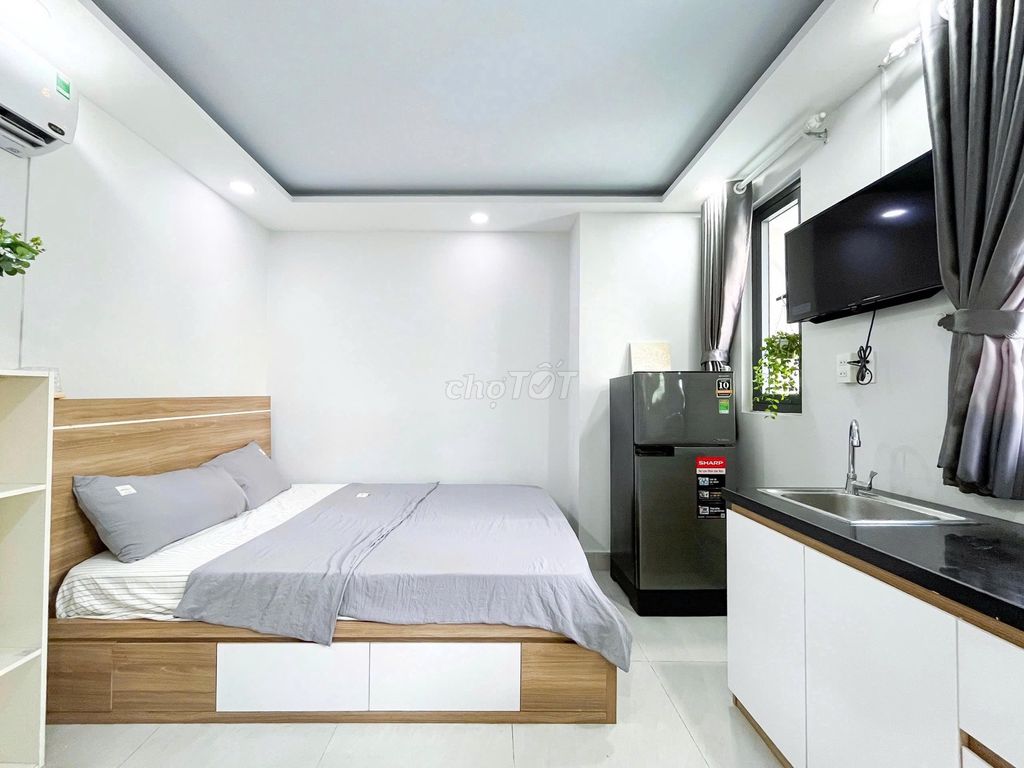 It's the owner of the small apartment interior.