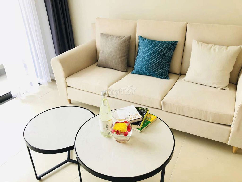 Two bedrooms at 74 meters, the T5 Masteri Thủ Đức Cjo Towers, good rent.