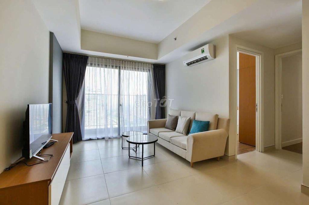 Two bedrooms at 74 meters, the T5 Masteri Thủ Đức Cjo Towers, good rent.