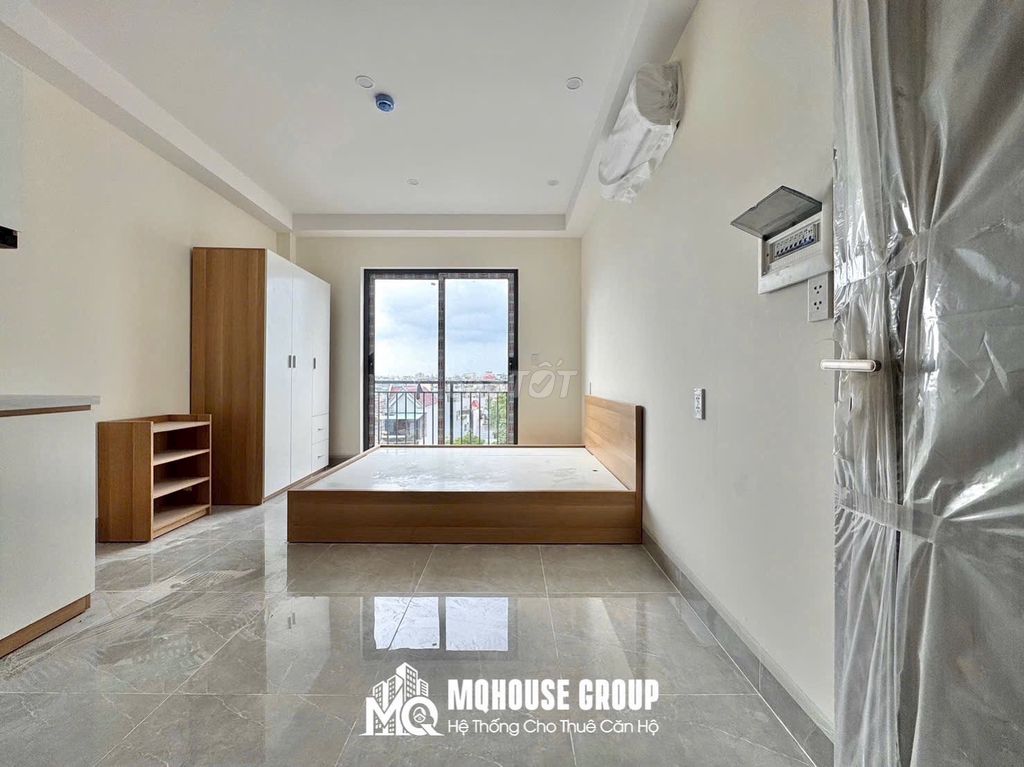 Service apartment - balcony, window - Quang Trung - volume value