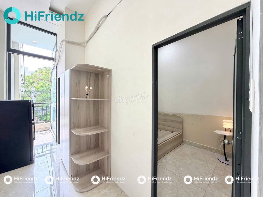 Two new balcony bedrooms are cheaply built full of private washing machines in Gò Vấp.